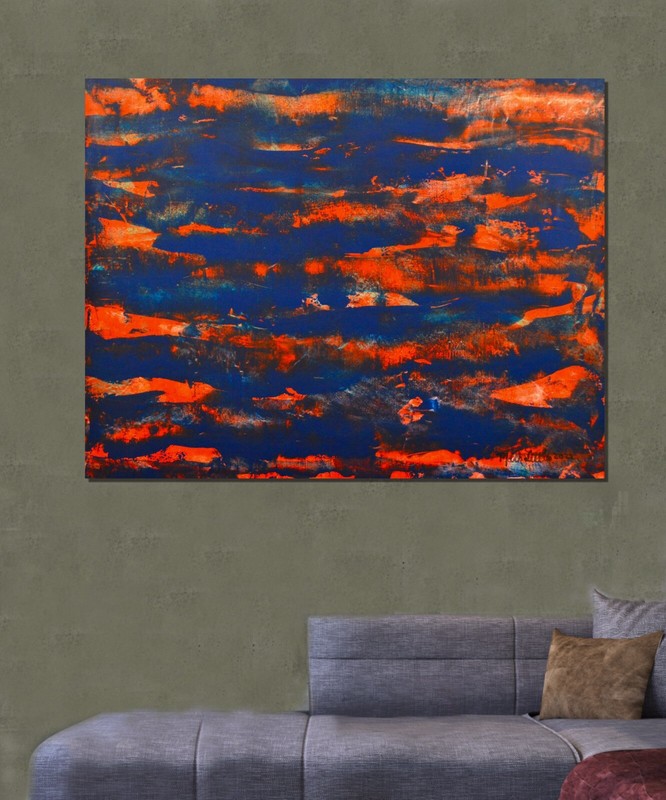 Mark Little, original￼, Painting, 72” X 56” Acrylic, Abstract, POP Art, Modern gallery
