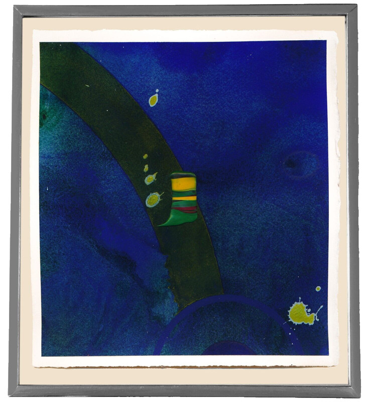 JAMES YOHE 1980 ORIGINAL UNIQUE SIGNED DATED WATERCOLOR