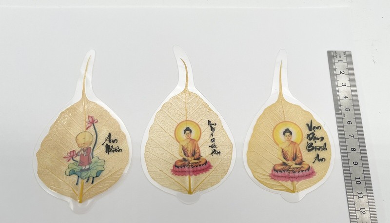 Exclusive Master’s Work on Bodhi Leaf – Set of 3