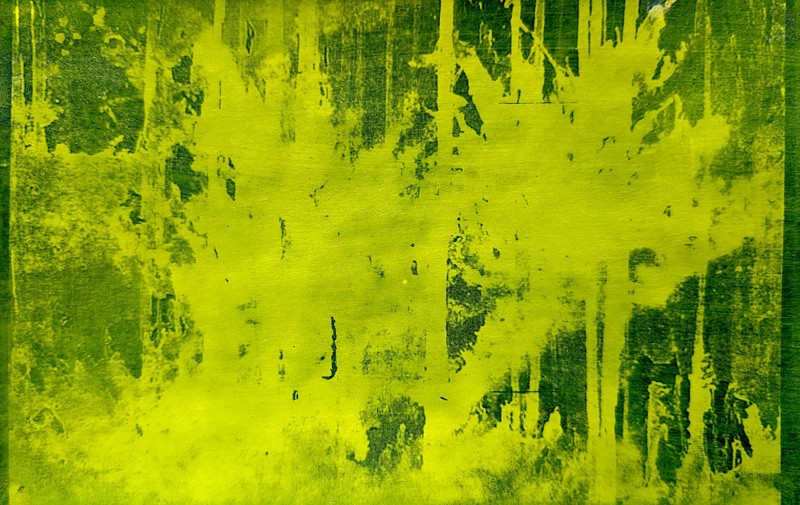 Toned Cyanotype Print. 5.5 x 8.5 Inches on Paper. ‘The Forest’