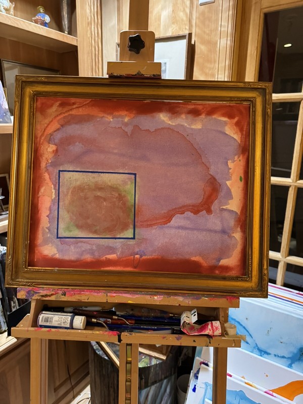 Abstract Expressionist Color Field Painting “The Age Of Ignition”