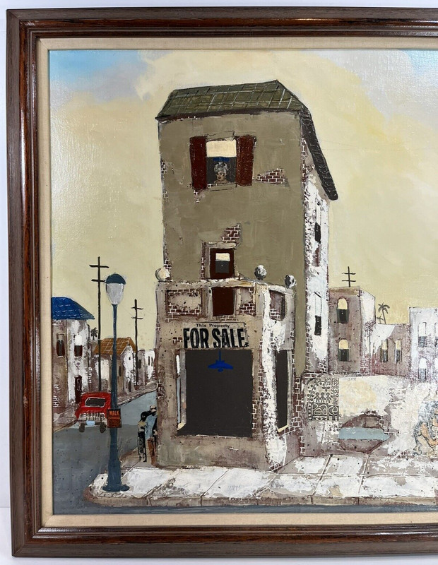 ROBERT FARRINGTON VENICE BEACH CALIFORNIA ILLUSTRATION VINTAGE OIL PAINTING gallery
