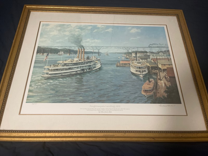 William Gordon Miller Poughkeepsie Landing 1910