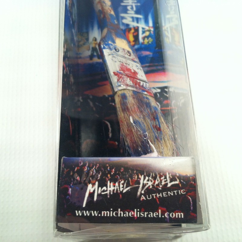 Michael Israel Authentic Paintbrush in Box Artist Used Paintbrush gallery