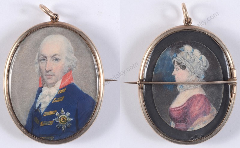 H. Edridge-Attrib. «Alexander Duke of Gordon & his 2nd wife Jane Christie»