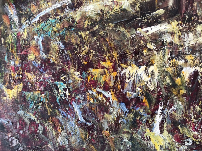 Forest,Original Oil Painting by R. Cook, 91 X 61 cm gallery