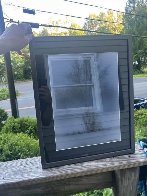 Very Pretty Gloomy Gothic Style Painting Original Art I Found a Year a Go