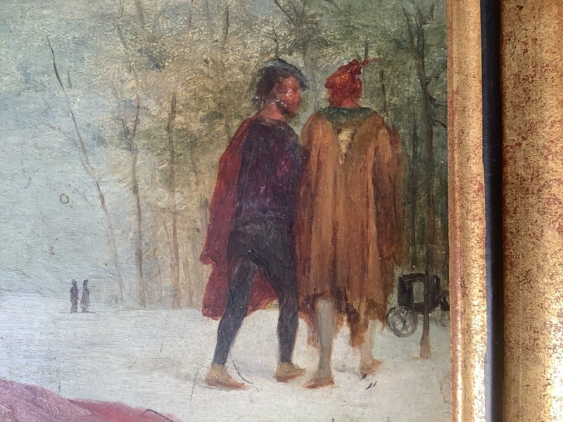 19th Century Study French Academism The masked ball Jean Leon GEROME Oil gallery