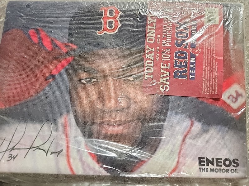 David Ortiz Signed Painting