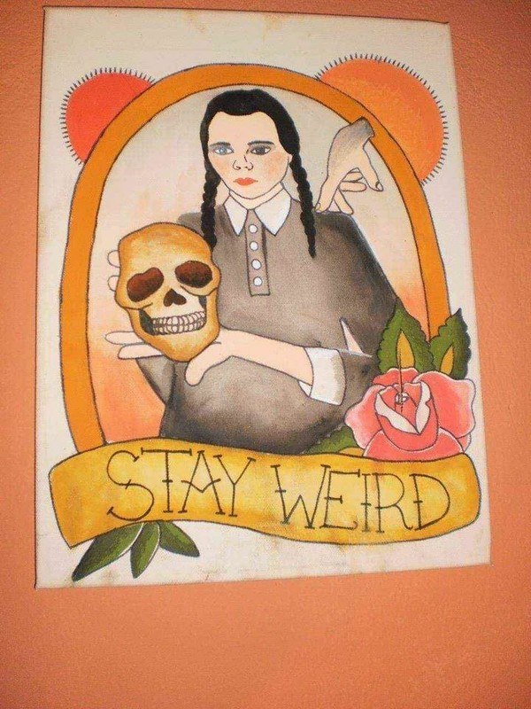 Adams family paint