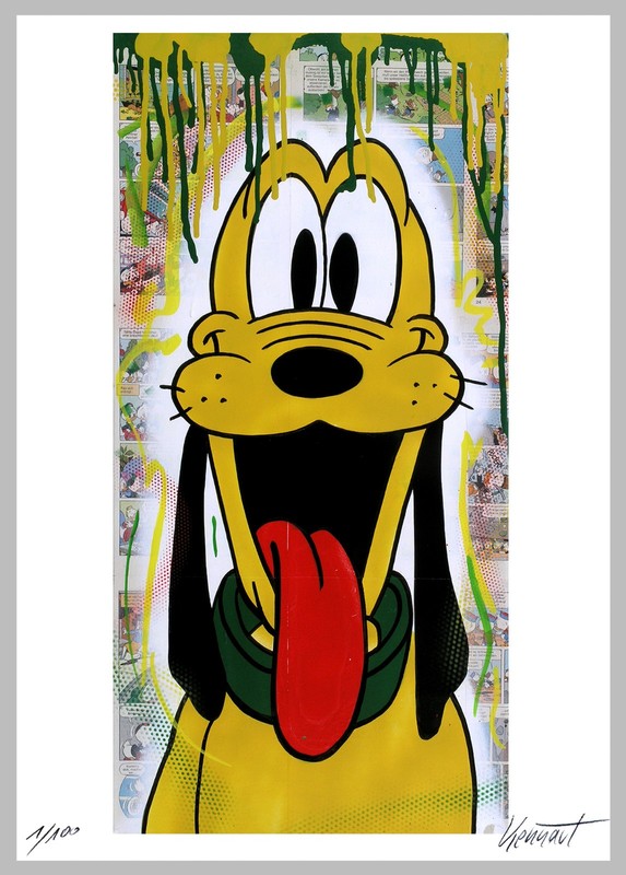 Art Print Graphic Street Art, Pop Art Picture, Hand Signed, Limited, Numbered