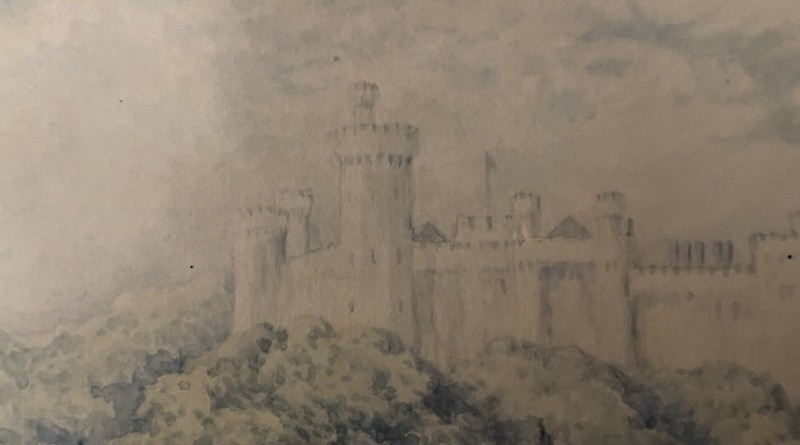 Charles Knight, British, 1901-1990, “Arundle Castle,” 7x10” gallery