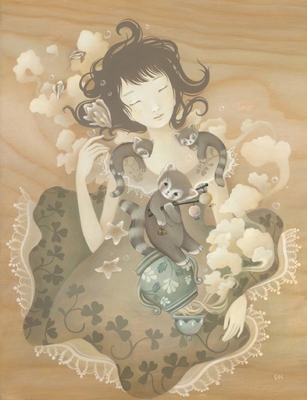 Amy Sol Sleeping Smoke signed and numbered AP 4/6