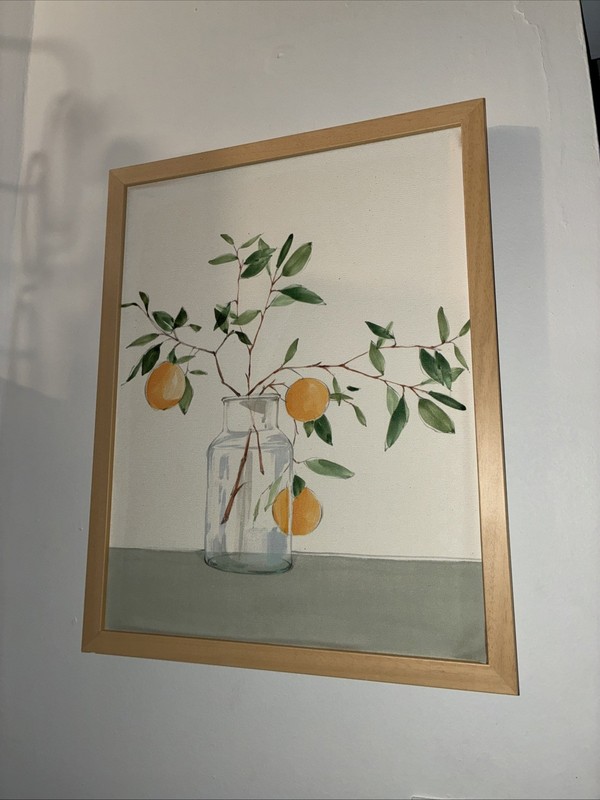 watercolor «Lemons” Home decor art gift print