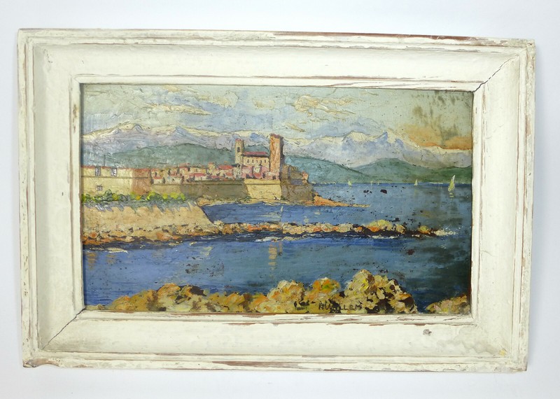 Mediterranean Picture about 1920 sign. N. Willem Malta France