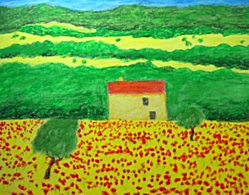 MOUNTAIN OF POPPIES