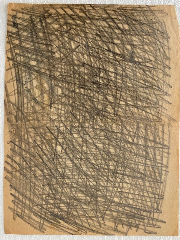 Juan David. Caricature. Untitled, ca 1978. Graphite on paper. Original gallery