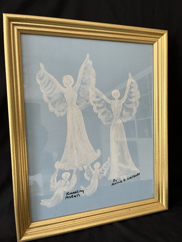 Annie Wellborn «Kneeling Angels» Georgia Folk Outsider Art