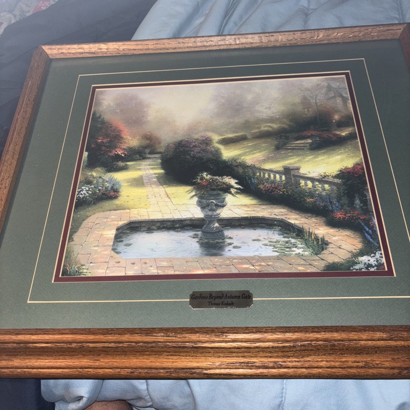 Thomas Kinkade «Gardens Beyond Autumn Gate» Classics Collection Reproduction
