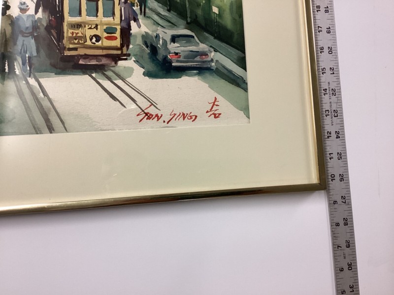Ying Sun Watercolor San Francisco St. View Cal./China Artist gallery
