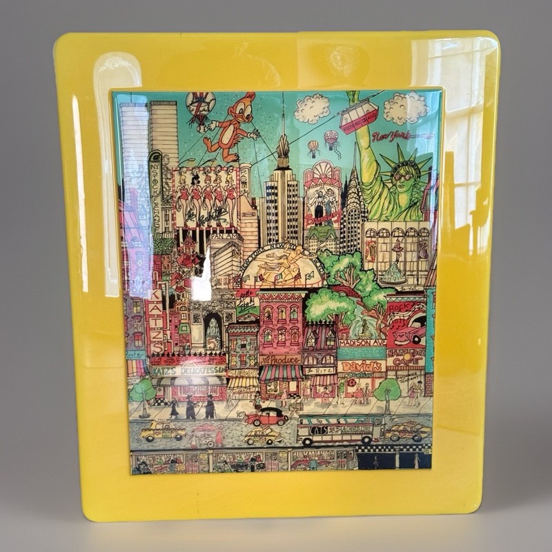 C. Fazzino Postmodern Acrylic Bold Rendition of All the Best of New York City ❤️