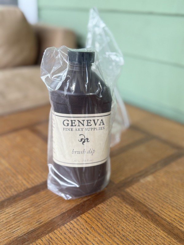 Geneva Fine Art Supplies Brush Dip Preserver Sunflower Oil, Clove Leaf 2% USA