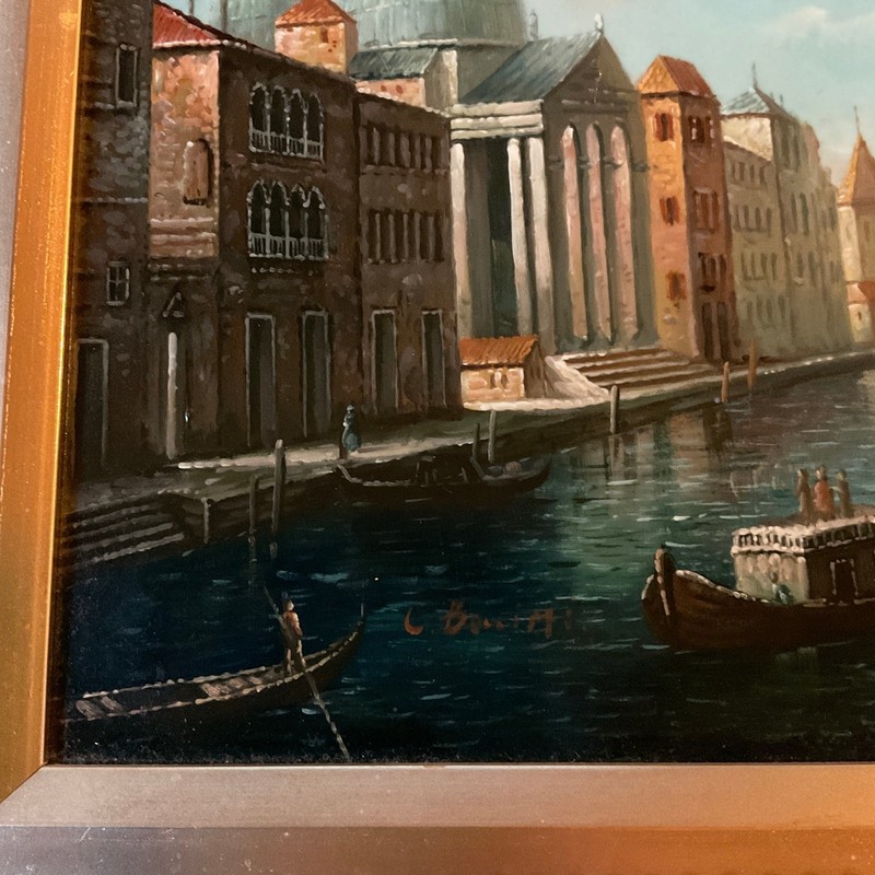 Venice landscape oil painting original hand painted realistic gallery