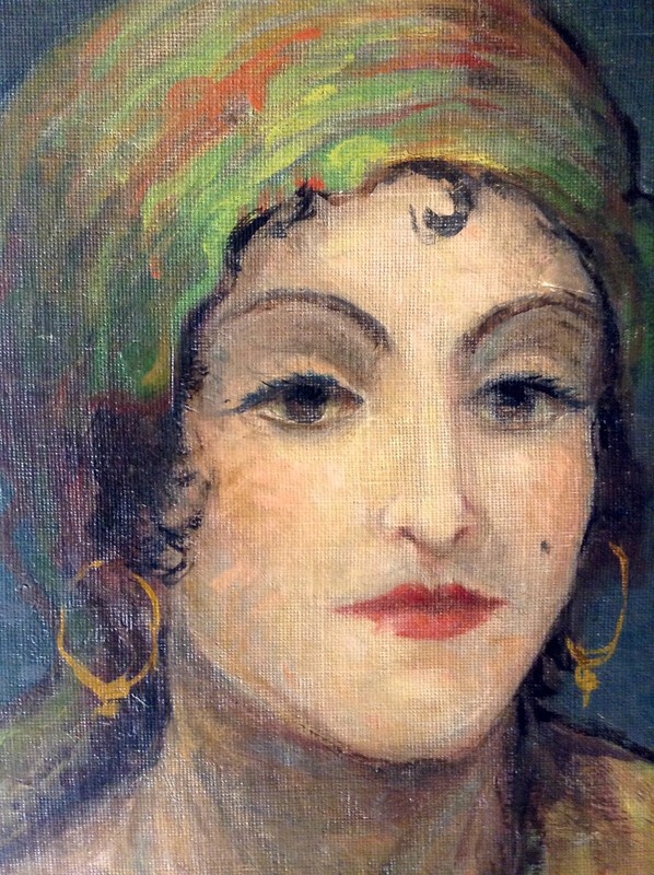 Gustave COLIN (1828-1910) Signed Museum Antique Oil Painting 19th C. Woman 1880s gallery