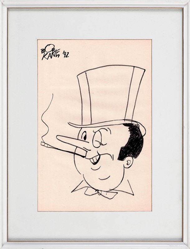 @@@ BOB KANE – old unique ART !!! OLD INK !!! BATMAN @@@