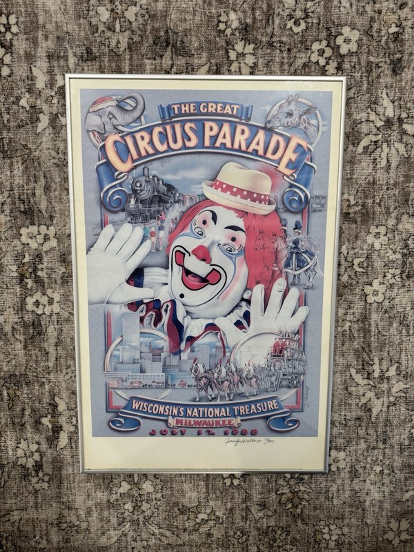 The Great Circus Parade Milwaukee Signed Autographed Numbered Limited Edition