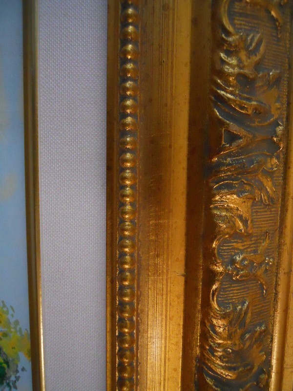 Alex Perez Hilltop II Framed Numbered 12/150 Painting Hand Signed Canvas 27x24 gallery