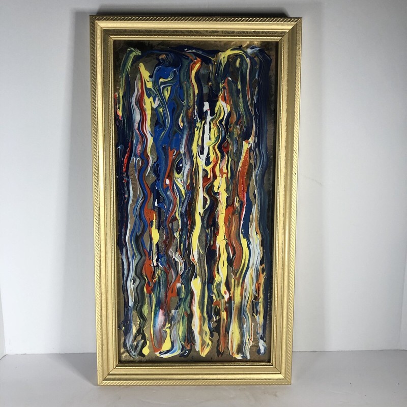 Leonard Lewis, Original Painting. Framed. 18”X10”