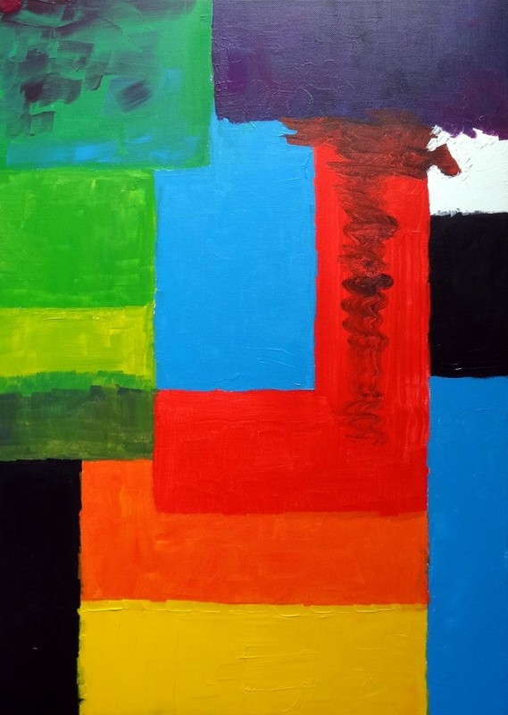 ORIGINAL ACRYLIC PICTURE – 50cm x 70cm