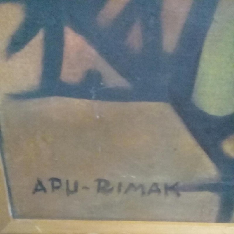Amazing contemporary cubism: Alejandro Gonzales APU-RIMAK - Oil Canvas Painting gallery