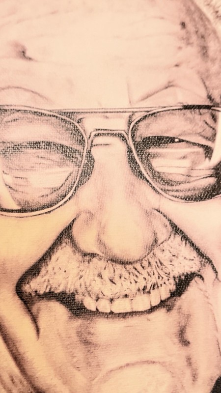 Stan Lee Portrait Canvas Marvel Comic Legend Wall Art Signed Print Style gallery
