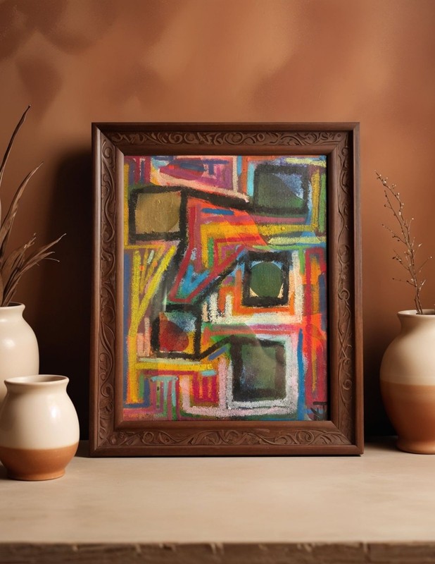 Original Murillo Painting | "ASMR" | 8x10", Mixed Media on Canvas Board | Signed gallery