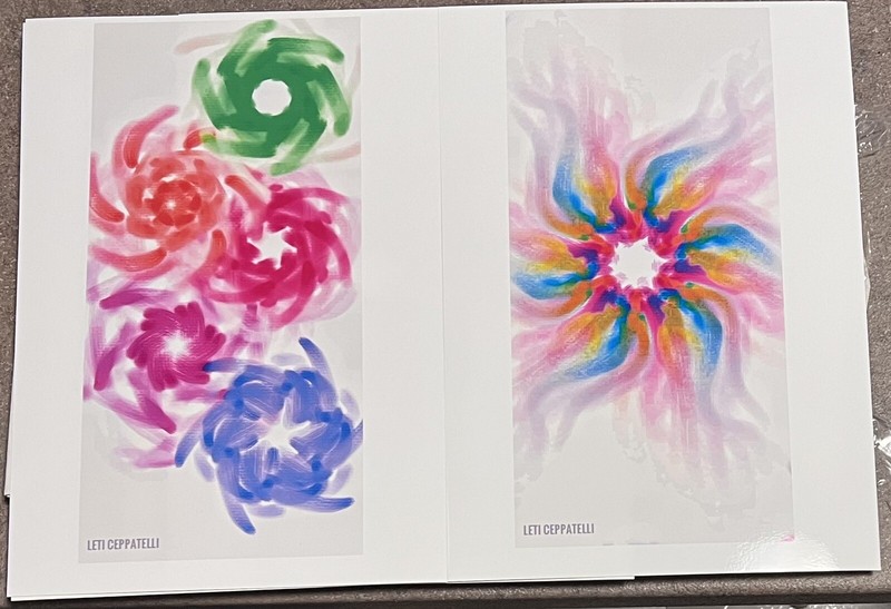 Designs on Paper Photographic Print, Abstract, With Frames 30×40 cm