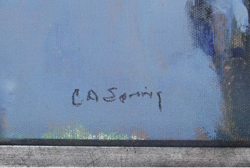 CA Spring - Contemporary Abstract / 20.5 x 26.5 / Framed gallery