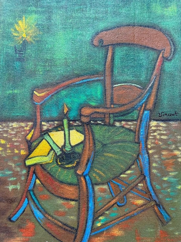 Vincent van Gogh (Handmade) Sealed Painting Oil on canvas Size 25x35 cm gallery