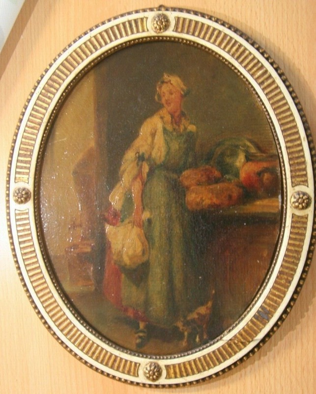 Original Painting Prof. Dr. Johann Daniel Holz Munich 1867-1945 Dated 1916 AP1