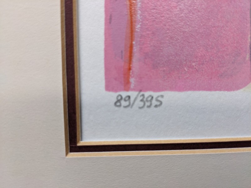 " Autumn " Serigraph on Paper by Zule Moskwitz. gallery