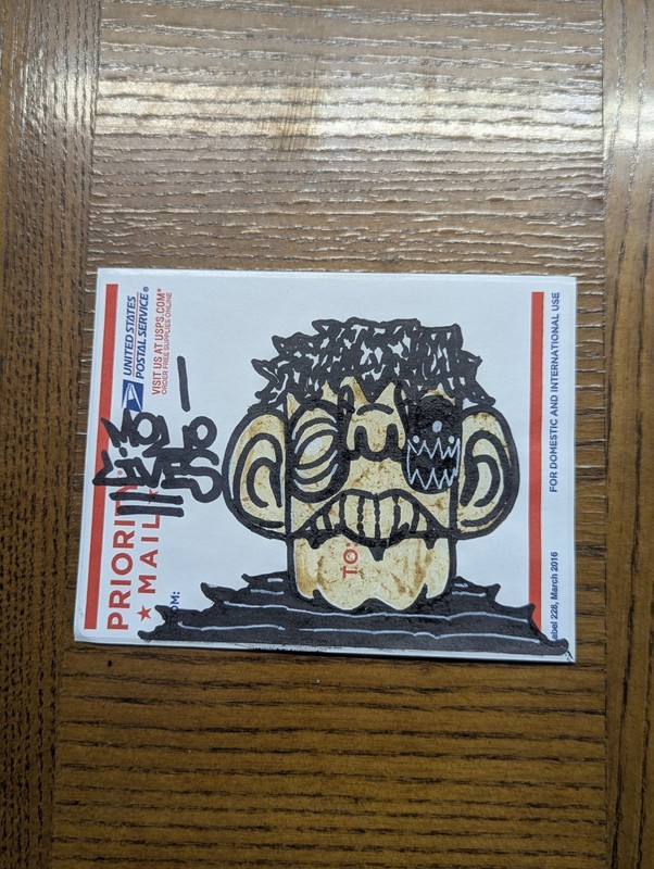 Graffiti Street Art Sticker Hand Made