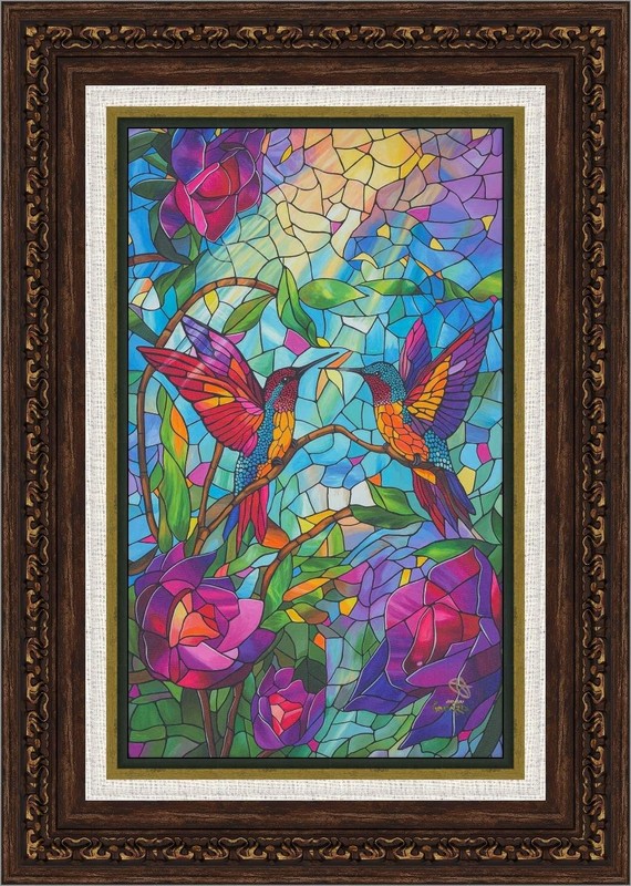 2026 Michael Godard Art «Colors of Flight» Embellished Giclée/Canvas signed COA