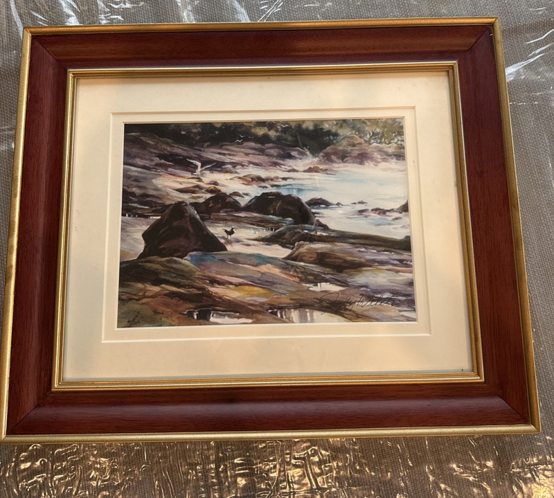 The Fifth Day Watercolor 23 X30 By Judy Welsh