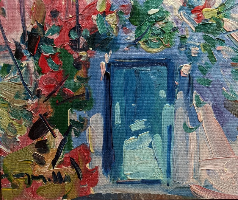 Must See! GARDEN DOOR ARBOR BOTANICAL FLORAL JOSE TRUJILLO *Moving Sale Must Go