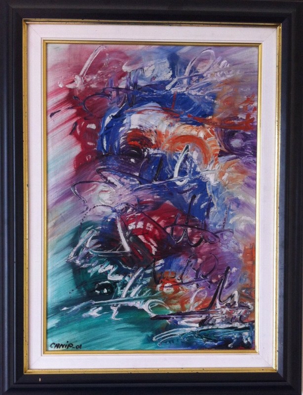 28×20 ınc.Original Handmade Abstract Oil Painting, Contemporary Art,Gift Wedding