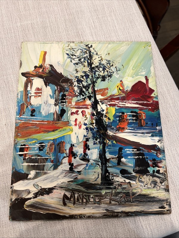 original painting – morris katz