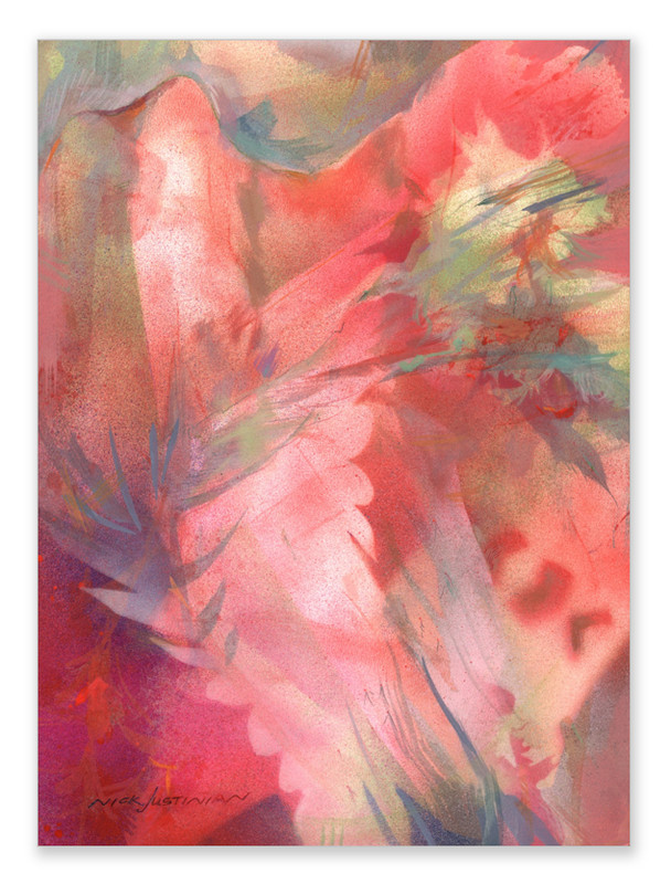 Contemporary Fine Art by Nick Justinian -Signed Original, TSW7, Southwest Art