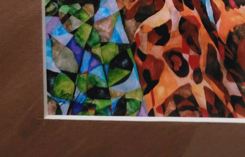 Giraffe 8x10 Print Jan Brieschke signed and numbered gallery