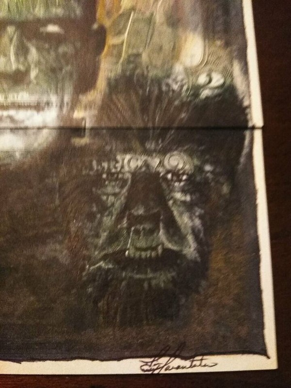 ART ORIGINAL $2 Hobo bills classic monsters drawn by hand J&M Tarantula gallery